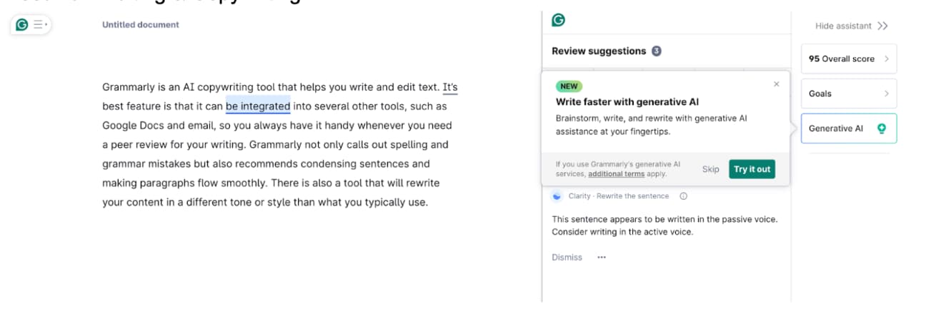 grammarly - free ai tool